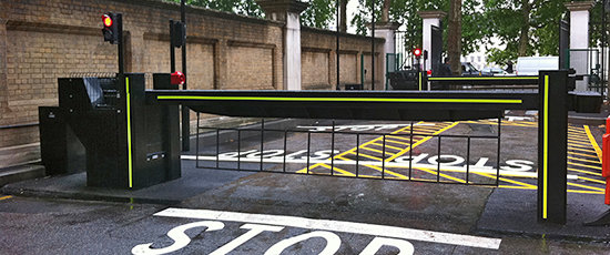 HVM Barriers Vehicle impact tested PAS 68 Terra Ultimate Barrier