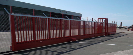 Taxi Way Sliding Gates