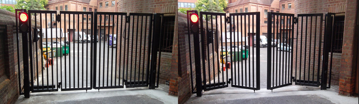 Civic Centre Bifold Gates