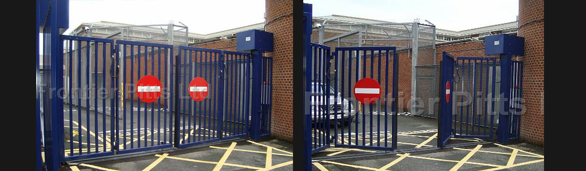 Police Station Bi-folding Gates