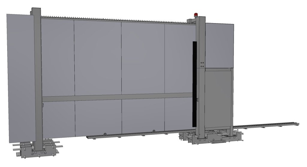 Tracked Terra G8 Sliding Gate